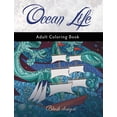 thumbnail image 1 of Ocean Life: Adult Coloring Book, (Hardcover), 1 of 1