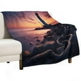 thumbnail image 1 of Ocean Lighthouse for Women Men Kids Flannel Throw Blankets Soft Fuzzy Lightweight for Home Decor Couch Bed Sofa, 1 of 8