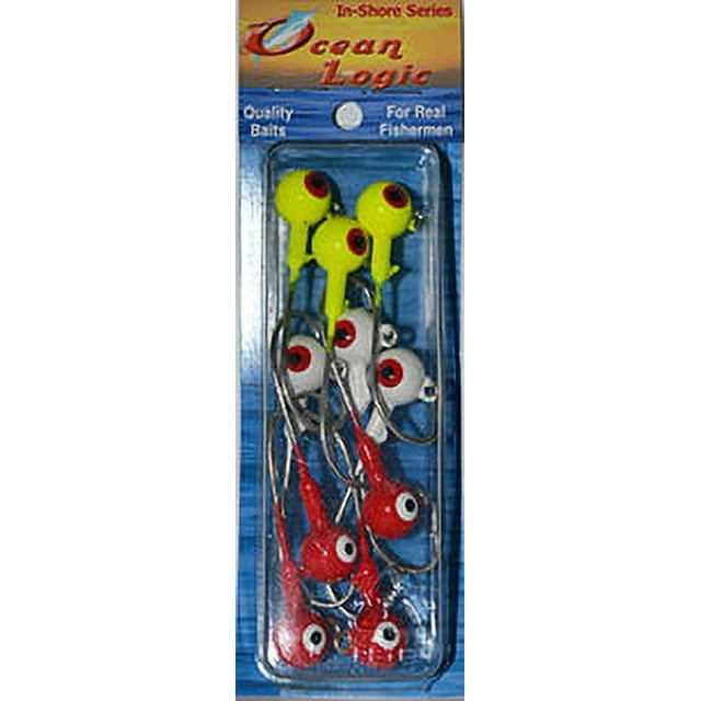 Ocean Logic Painted Saltwater Jig, Combo