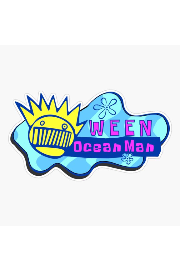 Ocean Man Logo Inspired Sticker