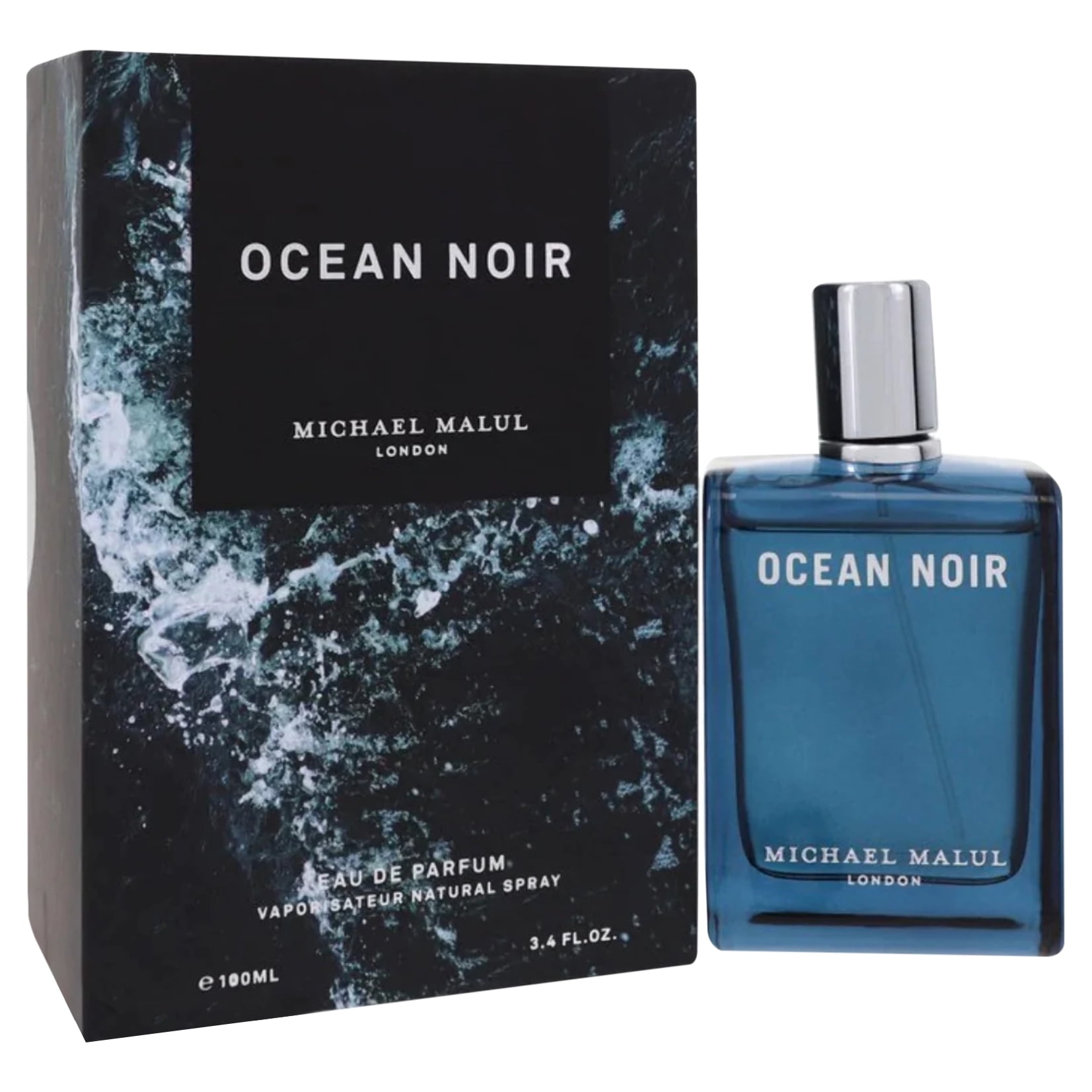 Ocean Noir Eau De Parfum Spray By Michael Malul - 3.4 oz Ocean Noir Eau De Parfum Spray By Michael Malul - 3.4 oz