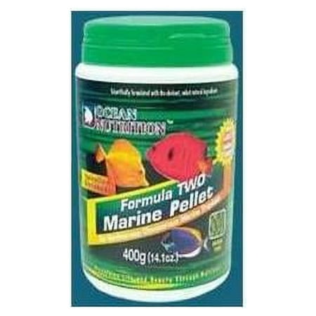 Ocean Nutrition Formula Two Marine Pellets - Spirulina Enriched Soft Pellets for Marine Tropical Fish