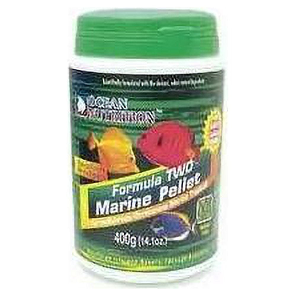 Ocean Nutrition Formula Two Marine Pellets - Spirulina Enriched Food for Marine Tropical Fish
