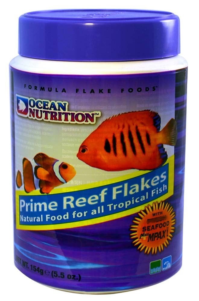 Ocean Nutrition Prime Reef Flakes: Premium Marine Protein Flakes for Vibrant Tropical Fish