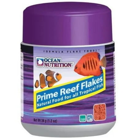 Ocean Nutrition Prime Reef Flakes: Premium Marine Protein Flakes for Vibrant Tropical Fish