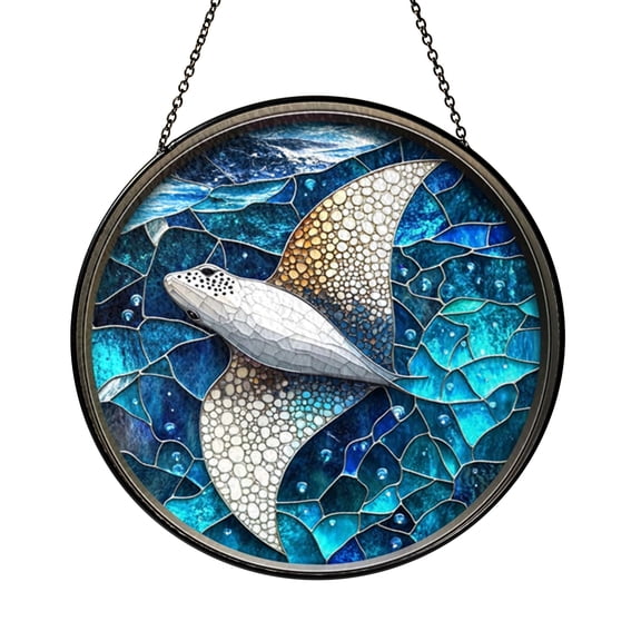 Ocean Ocean Swordfish Suncatcher Hanging Plaque Present Gift Decor