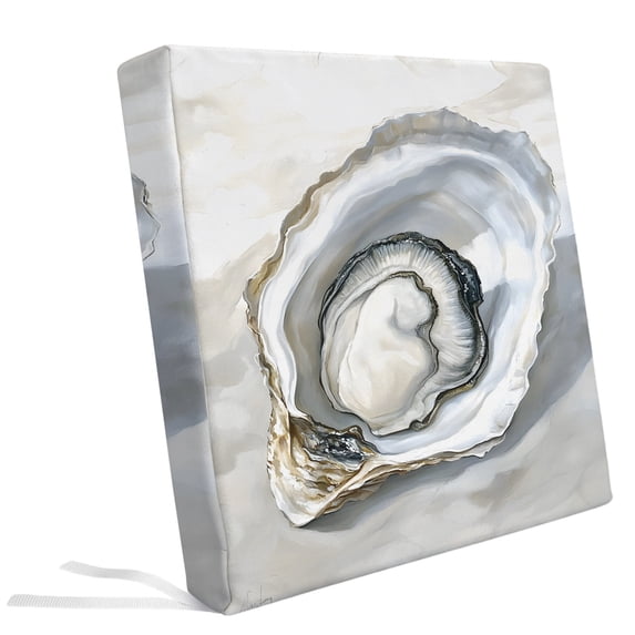 Ocean Oyster Shell on Beach Outdoor Seat Cushion Covers Set of 2 ...