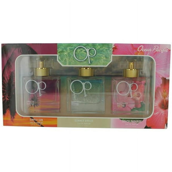 Ocean Pacific 3 Piece Fragrance Gift Collection for Women