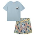 thumbnail image 1 of Ocean Pacific Boy's Rash Guard and Swim Trunks Set, Sizes 4 - 12, 1 of 6
