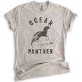 thumbnail image 1 of Ocean Panther Seal Shirt, Unisex Women's Men's Shirt, Seal Shirt, Funny Animal Shirt, Light Silk Gray, X-Large, 1 of 6