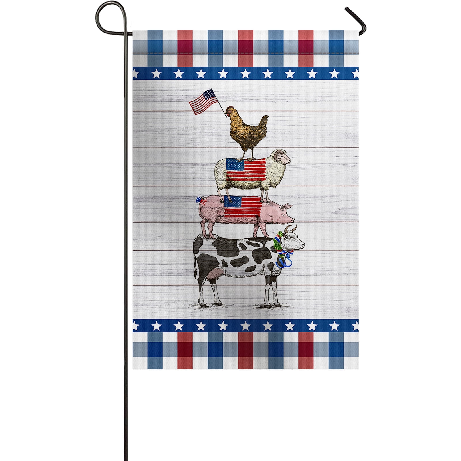 Ocean Party Premium Mini Garden Flag for Outside Garden Flags Burlap Yard Outdoor Decor