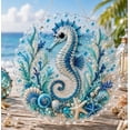 thumbnail image 1 of Ocean Pearl Art DIY Hanging Ornament Kit, Coastal Suncatcher Diamond Craft Kit for Adults, Easy Matching Symbol Design Relaxing Leisure Handicraft, 1 of 7