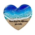 thumbnail image 1 of Ocean Pocket Heart, an ocean-themed decoration, a palm-sized ocean decoration and pocket keepsake, a gift symbolizing friendship for friends and family, 1 of 4