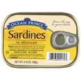 Ocean Prince Sardines In Mustard 3.75 oz Pack of 4