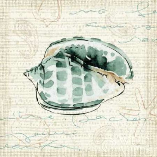 Ocean Prints I Canvas Art - Pela Studio (24 x 24)