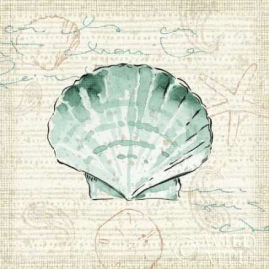 Ocean Prints II Canvas Art - Pela Studio (24 x 24)