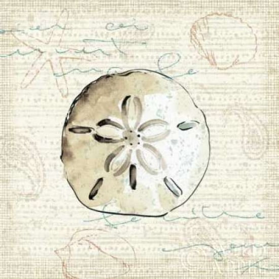 Ocean Prints IV Canvas Art - Pela Studio (24 x 24)