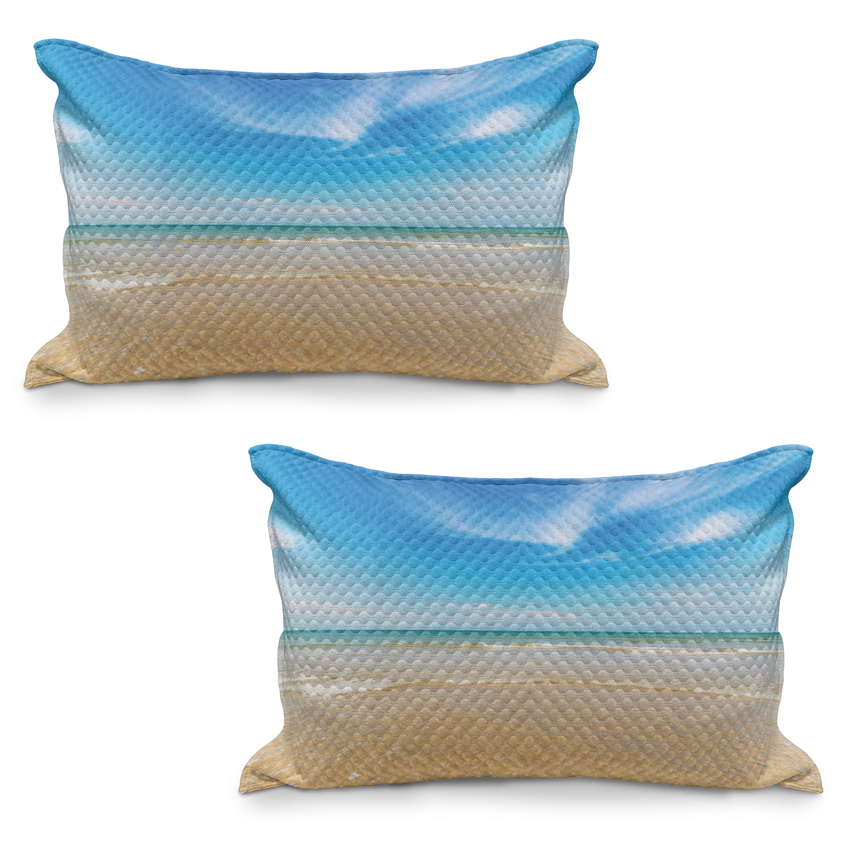 Jeff Granito's 'Tropical Xscape' Pillow Cover - Ready to Ship! (FREE SHIPPING in U.S.)