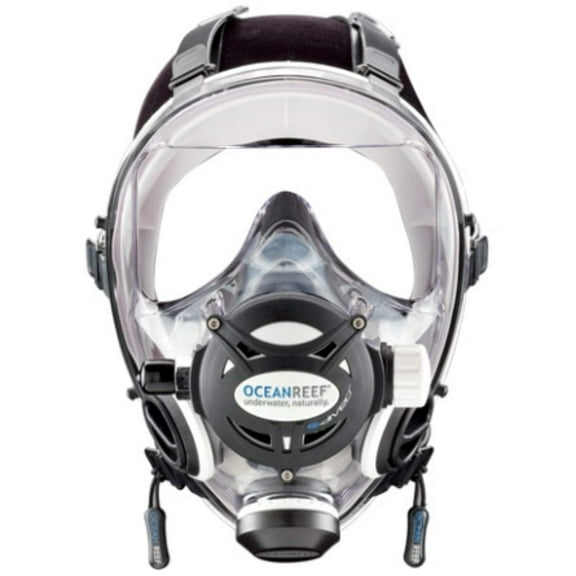 Ocean Reef G. Divers IDM Mask Small/Medium Emerald (White, S/M)