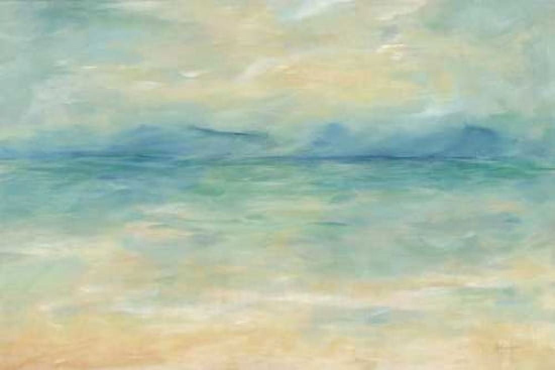 Ocean Reflections Landscape Canvas Art - Cynthia Coulter (12 x 18)