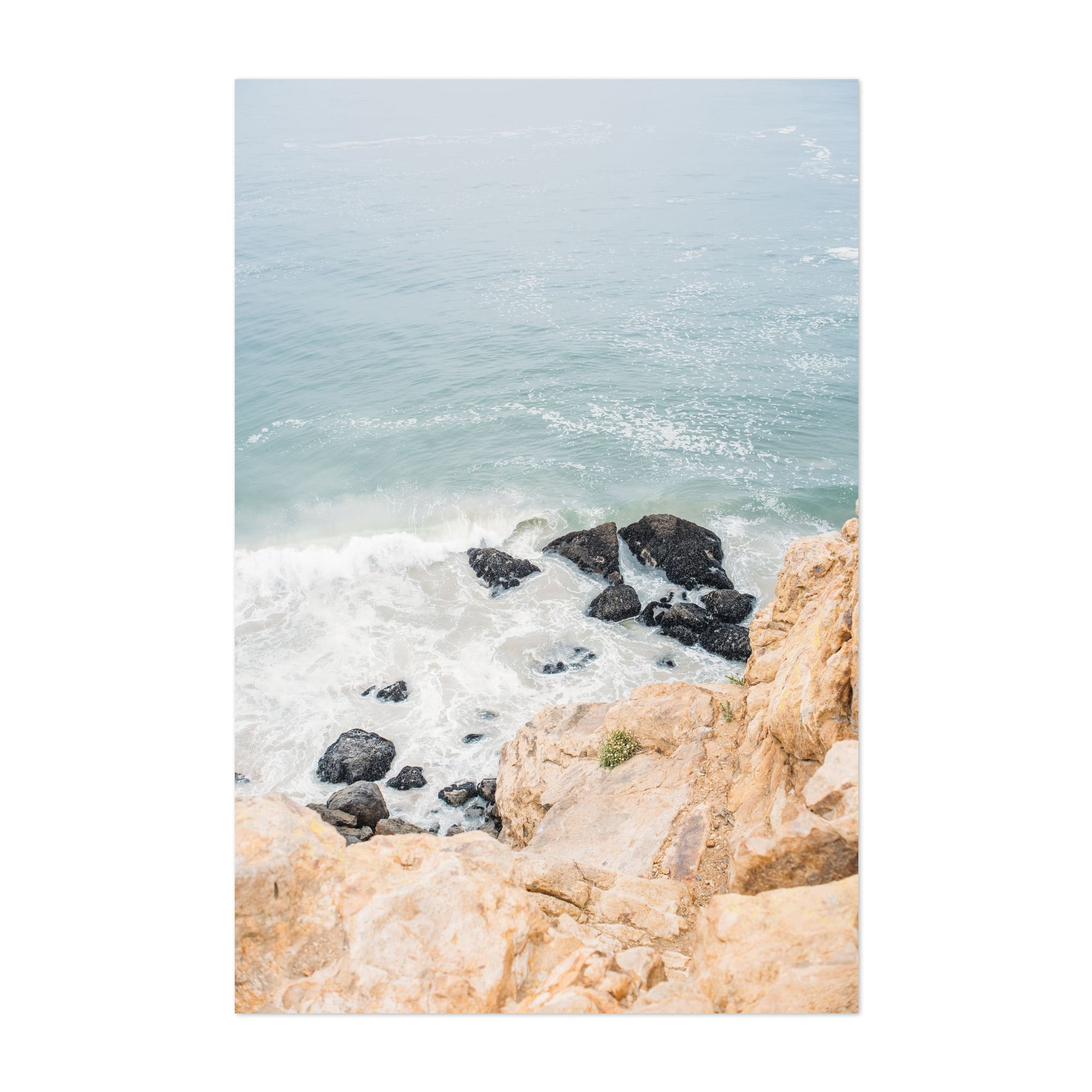 Ocean Rocks - Malibu California Photography Seascape Coast Ocean Waves ...