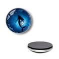 thumbnail image 1 of Ocean Round Glass Fridge Magnet Sticker, Mermaid Strong Non-Scratch Aesthetic Refrigerator Magnets Decoration for Kitchen, Office Whiteboard and Lockers （1.18*1.18 Inch）, 1 of 3