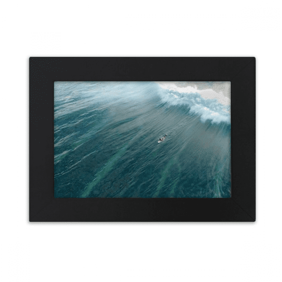 Ocean Sand Beach Sea Surfing Wave Picture Desktop Photo Frame Ornaments Picture Art Painting