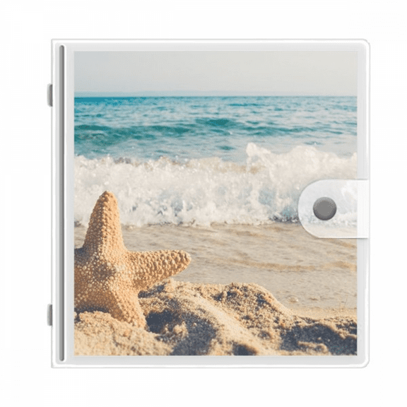 Ocean Sand Beach Starfish Sea Picture Photo Album Wallet Wedding Family 4x6