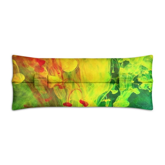 Ocean Scenery Seat Belt Cushion for Post-Surgery Soothing Beach-Themed Pillow for Heart Surgery & Chemo Port Protection (Breathable Fabric)