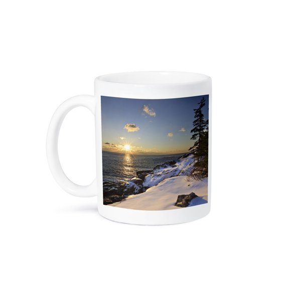 Ocean, Schooner Head, Acadia Np, Maine - Us20 Jmo1261 - Jerry And Marcy Monkman, 15oz Mug