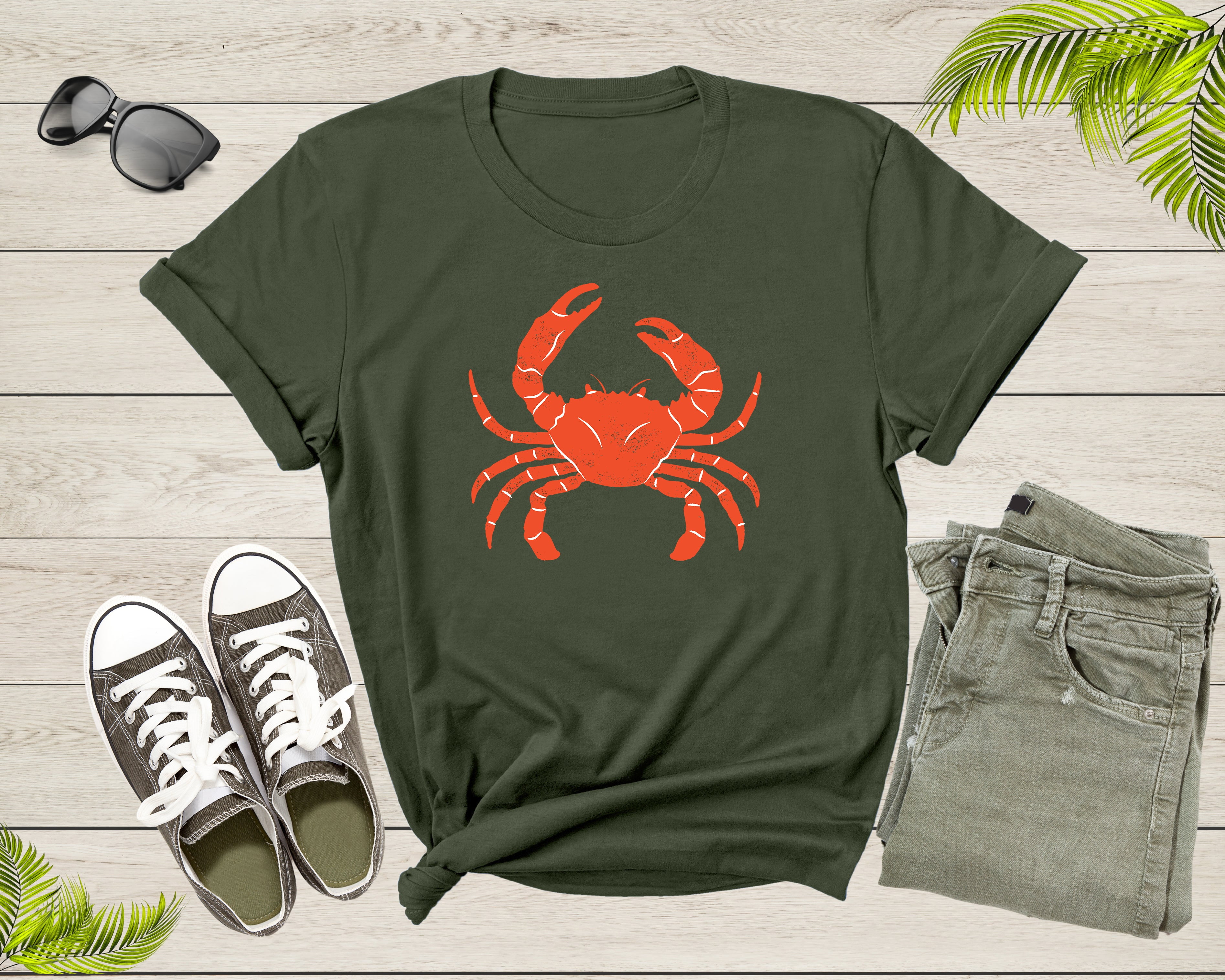 Kids Crab Shirt For Boys Or Girls | Cute Crab Gift Kids Crab Shirt For Boys Or Girls | Cute Crab Gift