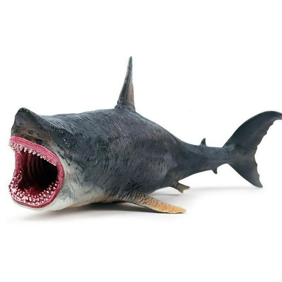 Ocean Sea Life Marine Animals Megalodon Shark Action Figure Model Educational Learning Gift Toy For Kid Collection Toyssqualo L5A4