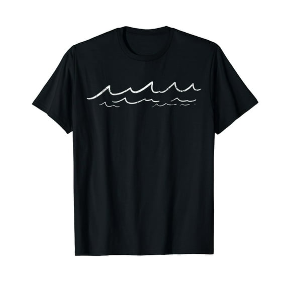 Ocean Sea Wave Vintage Gift T-Shirt