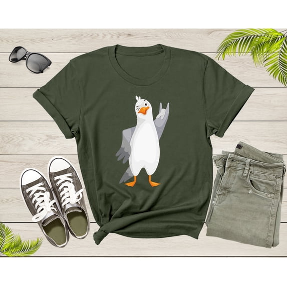 Ocean Seagull Bird Lover Gift Shirt For Men Women Kids Boys Girls Funny Seagull Graphic Print Tshirt Cool Seagull Birthday Present T-shirt