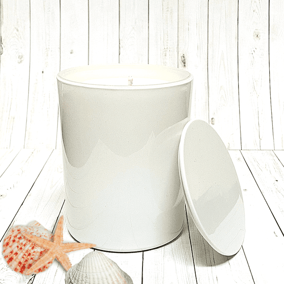Ocean Seaside Candle Scents of Jasmine Bergamot Eucalyptus Sea Air