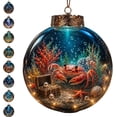 thumbnail image 1 of Ocean Series Illuminated Model Decoration Collection,Clear Display Ornament with Detailed Underwater Scene and LED Glow,Mini Aquarium Globe for Desk Shelf Home Decor,Gift for Ocean Lovers (B20), 1 of 5