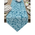thumbnail image 1 of Ocean Shell Conch StarModern Home Kitchen Dining Tablecloths Wedding Party Table Decoration Table Runner, 1 of 5
