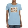 thumbnail image 1 of Ocean Shells T-Shirt Women -Grace Popp Designs, Female 5X-Large, 1 of 4