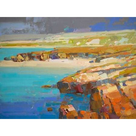 Ocean Side Poster Print by Vahe Yeremyan (11 x 14)
