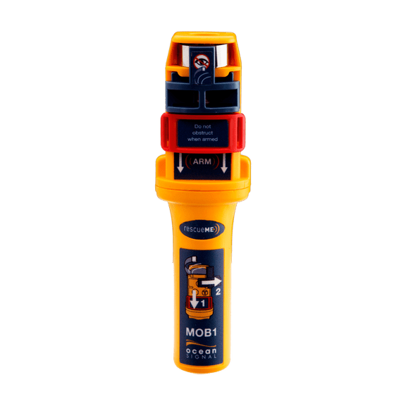 Ocean Signal RescueMe MOB1 | Personal AIS Beacon | Automatic Identification System | GPS MOB |  Marine, Boating Safety Beacon