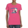 thumbnail image 1 of Ocean Spirit Boat Shaped T-Shirt Women -Image by Shutterstock, Female 3X-Large, 1 of 4