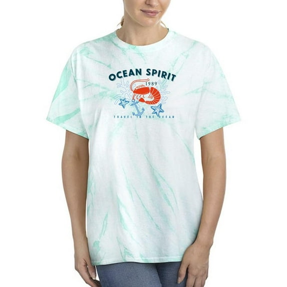 Ocean Spirit Lobster Tie Dye Cyclone Women -Image by Shutterstock, Female Small