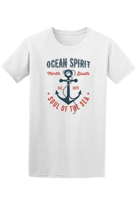 Ocean Spirit Soul Of The Sea T-Shirt Men -Image by Shutterstock, Male Large