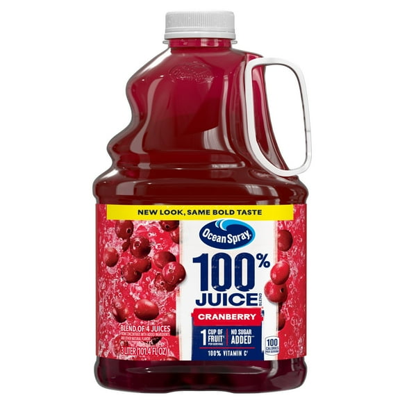Ocean Spray 100% Cranberry Juice 3 L.