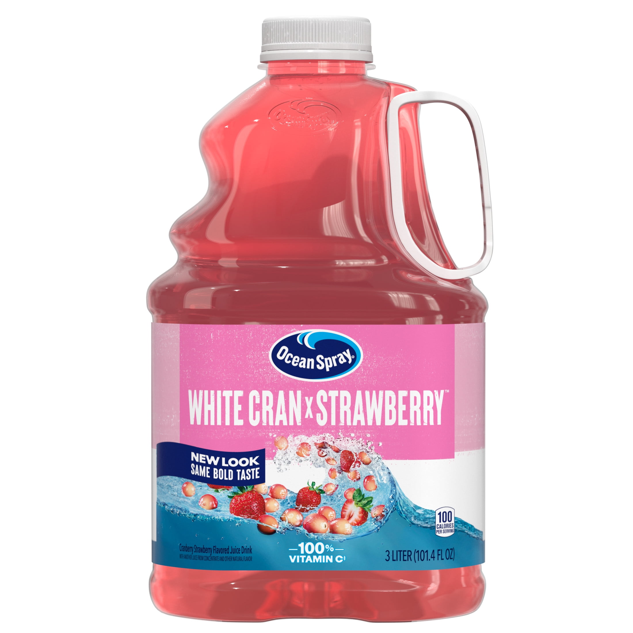 Ocean Spray 3L White Cranberry Strawberry Juice
