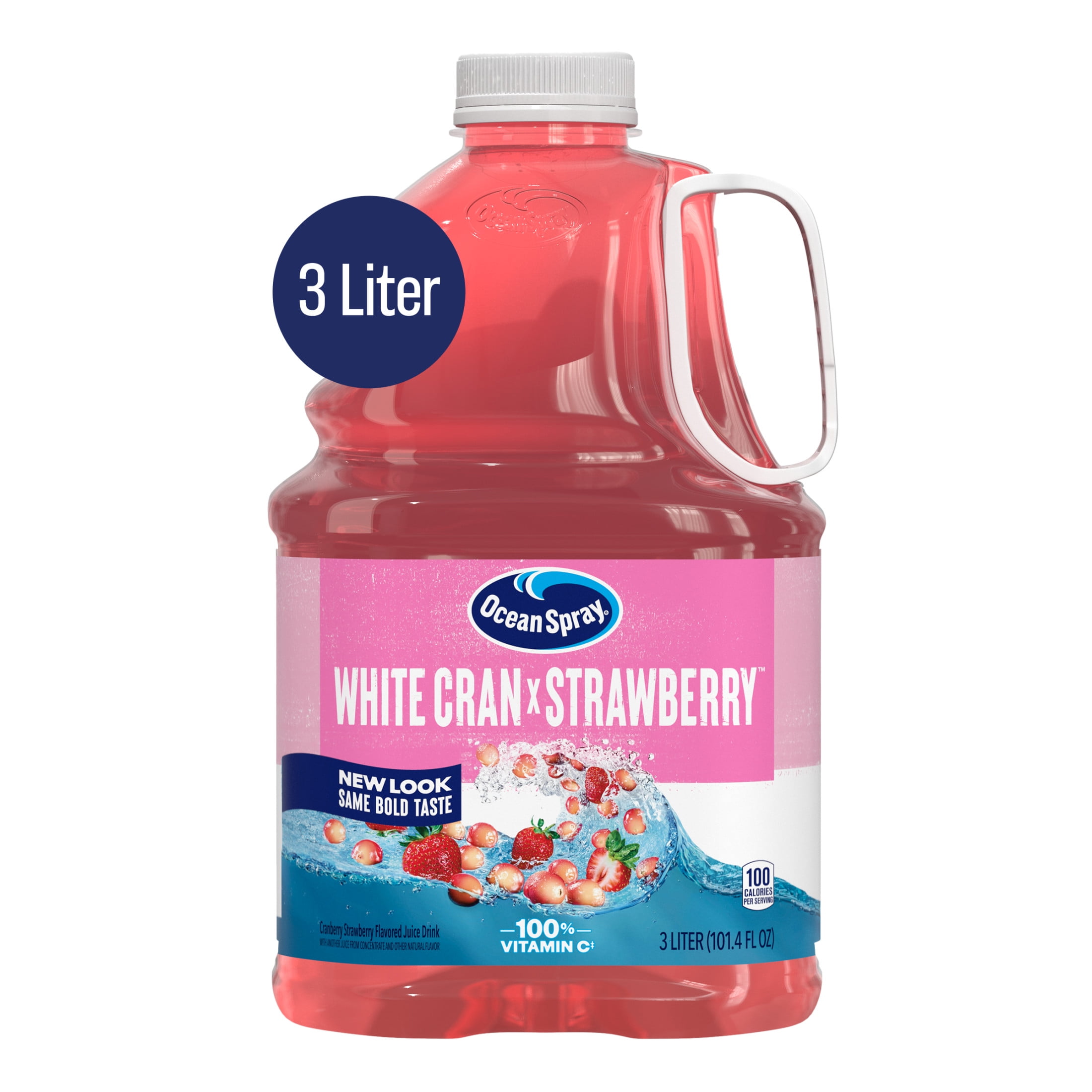 Ocean Spray® White Cran-Strawberry Juice Drink, 3L Bottle