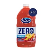 Ocean Spray® ZERO Sugar Tropical Punch Juice Drink, 64 Fl Oz Bottle