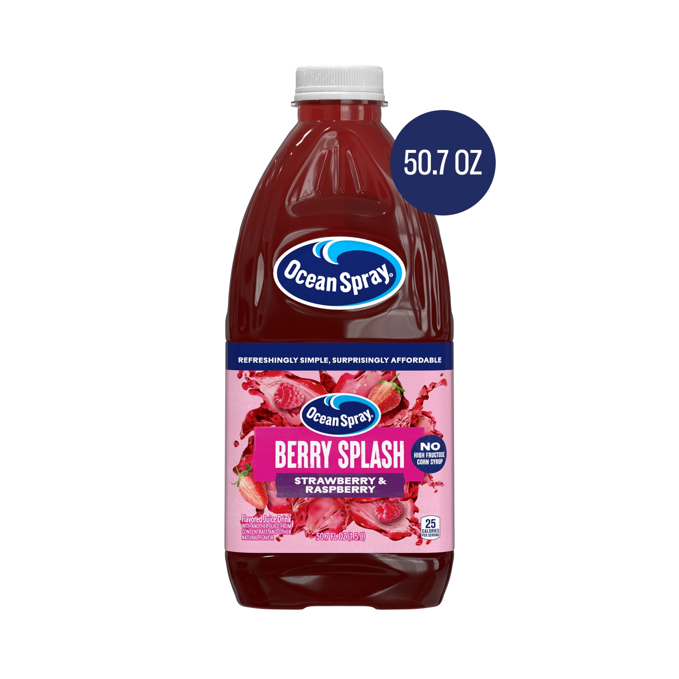 BERRY SPLASH CRANBERRY, STRAWBERRY & RASPBERRY FLAVOR