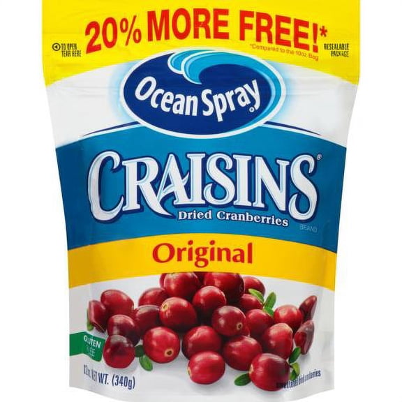 Ocean Spray, Craisins, Dried Cranberries (Pack of 48)