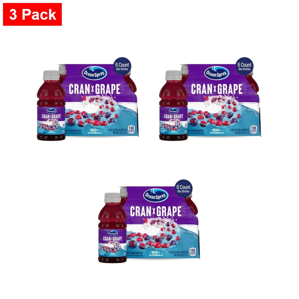 Ocean Spray Cran-Grape Juice Drink - 6pk/10 fl oz Bottles